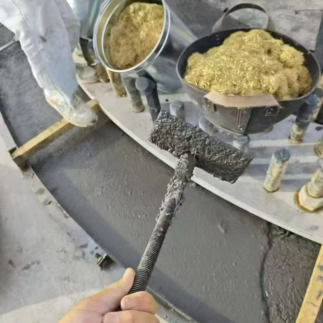 虹口C120钢纤维高强无收灌浆料 轧机压缩机汽轮机发电机锻压设备底座灌浆材料